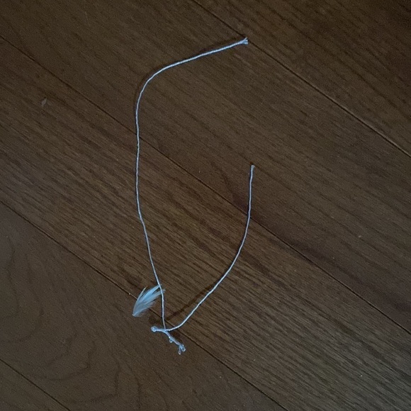 Adam Couture luxury  silky blue white urban print fringe maxi kaftan dress - Picture 8 of 12